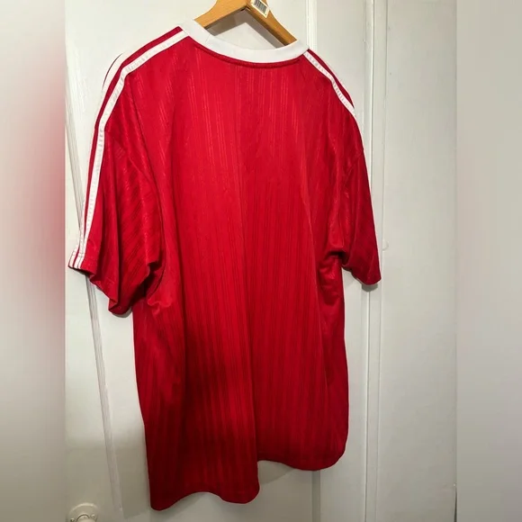 NWOT Adidas Originals Adicolor Poly Jersey Tee Shirt tshirt t-shirt trefoil logo - Picture 5 of 6